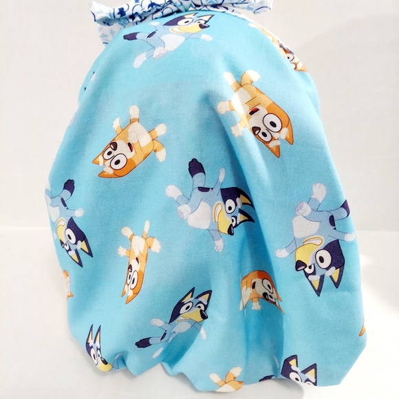 Bluey, Scrub Cap, Surgery Hat, Reversible, Surgical Cap, Chemo Hat - Picture 2 of 9
